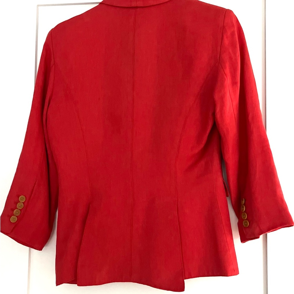 Smythe Red Blazer - Picture 5 of 6